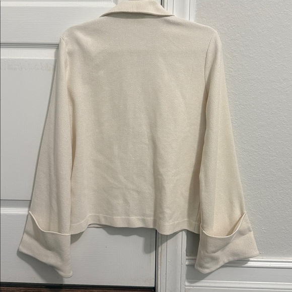 Djerf Avenue Occasion Top Cream Size M - Picture 2 of 4